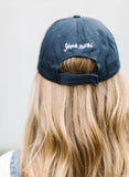 XOXO Navy Blue Hat