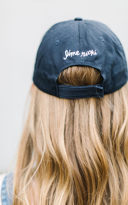 XOXO Navy Blue Hat